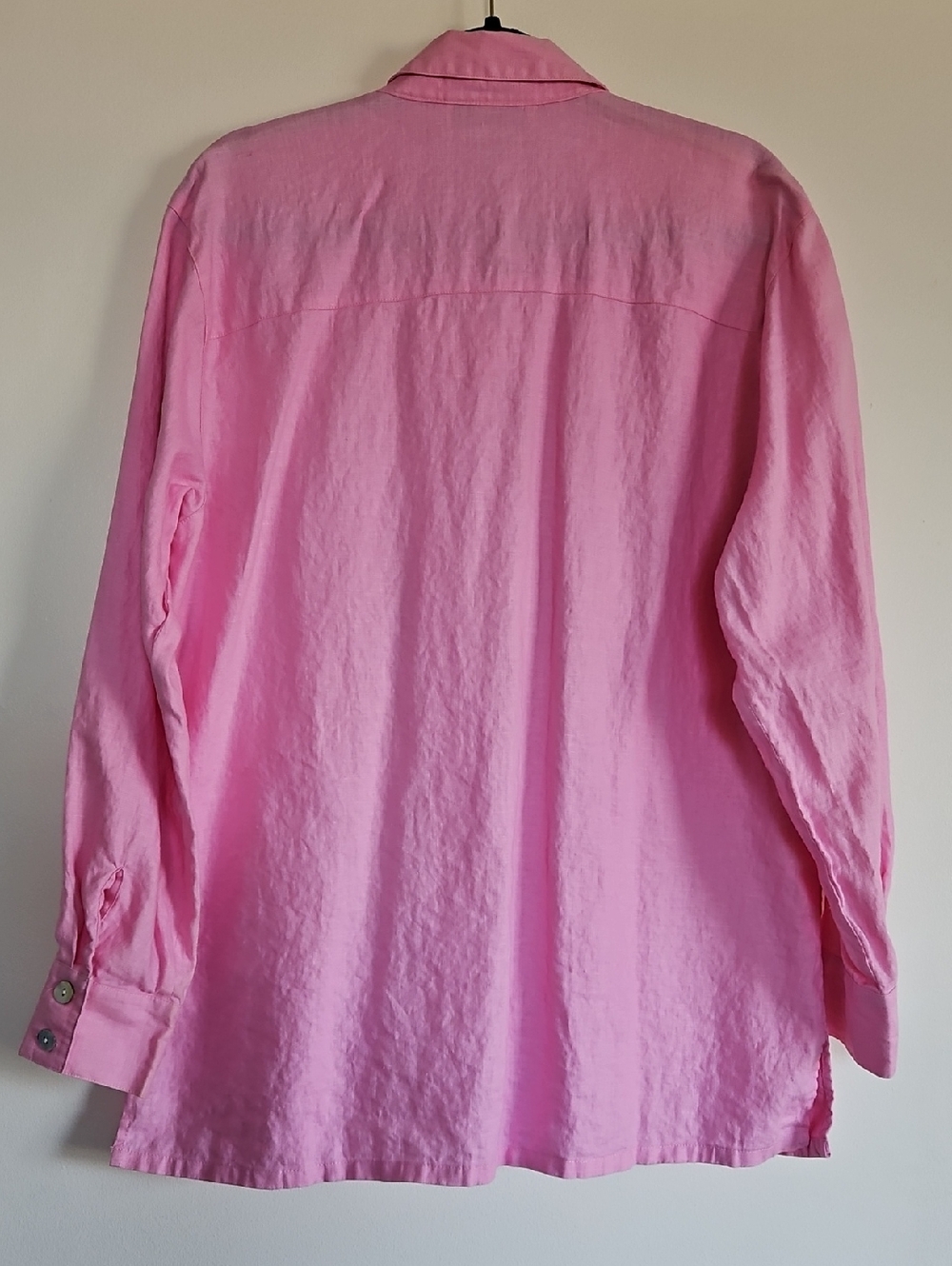 Bloomingdale's Linen Shirt Size  Large - Picture 6 of 6